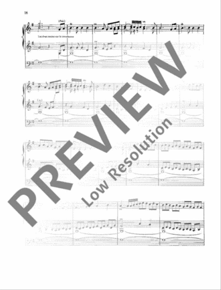 Nouveau Livre de Noëls Nouveau Livre de Noëls Harpsichord scores gallery preview page 19
