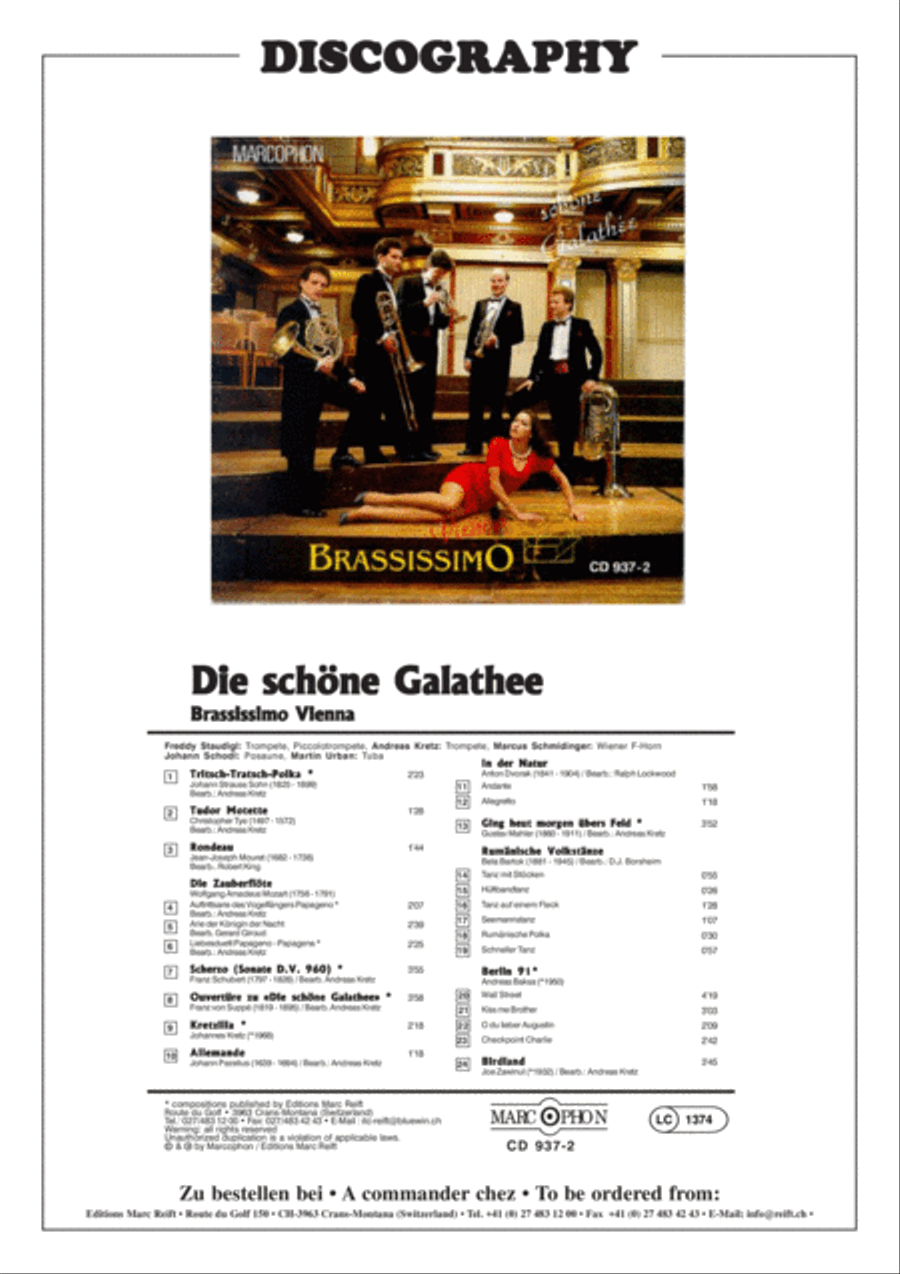 Ging heut' morgen uber's Feld Brass Quintet scores gallery preview page 3