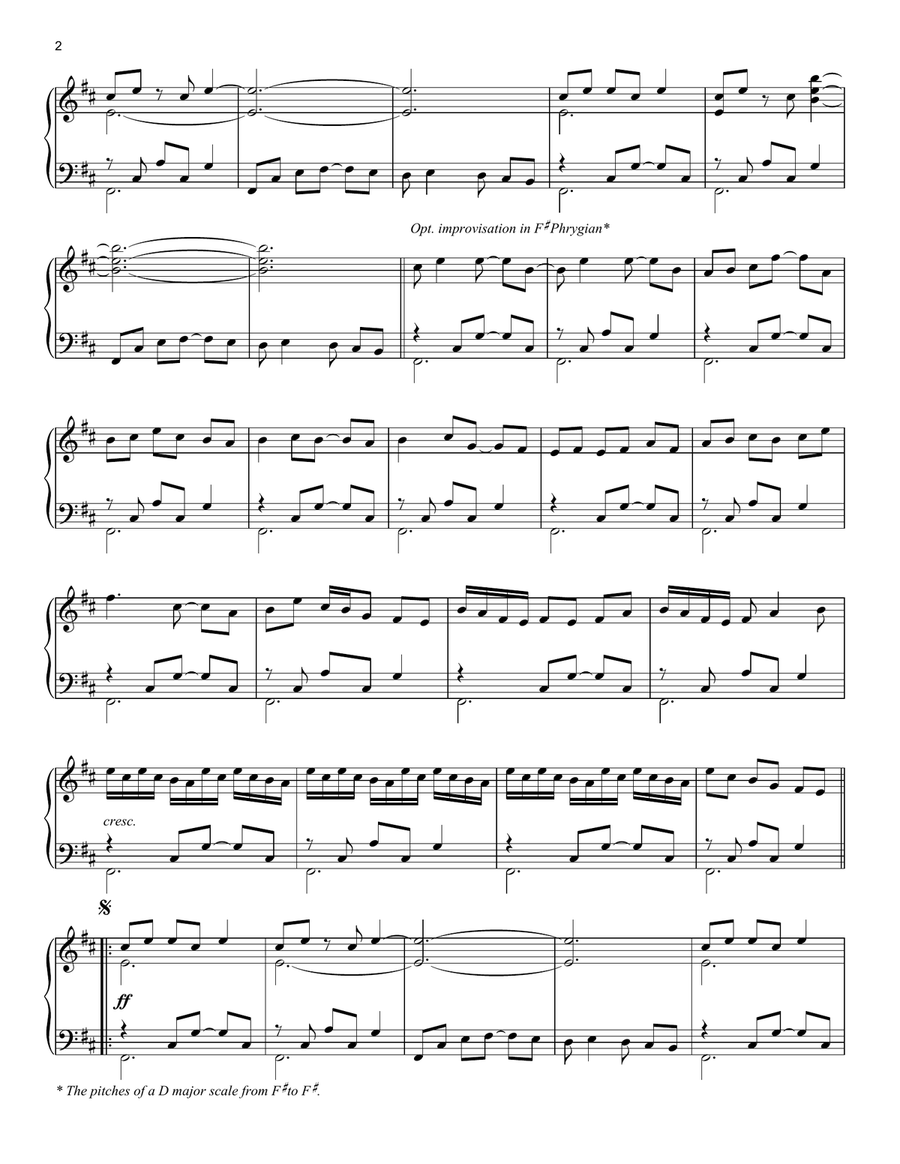 Meeting Of The Spirits Piano Solo scores gallery preview page 2