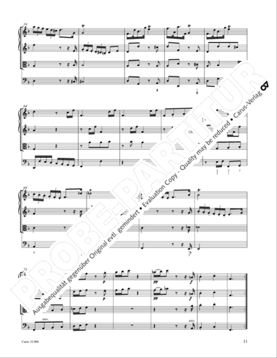 Gesamtausgabe Band 6 (Orchestermusik III: Sinfonien) Orchestra scores gallery preview page 28