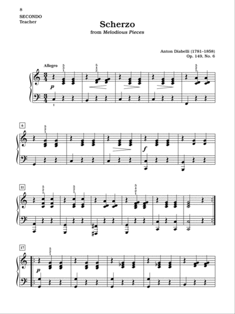Masterwork Classics Duets, Level 2 Small Ensemble scores gallery preview page 7