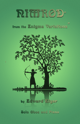 Book cover for Nimrod, from the Enigma Variations by Elgar, for Oboe and Piano