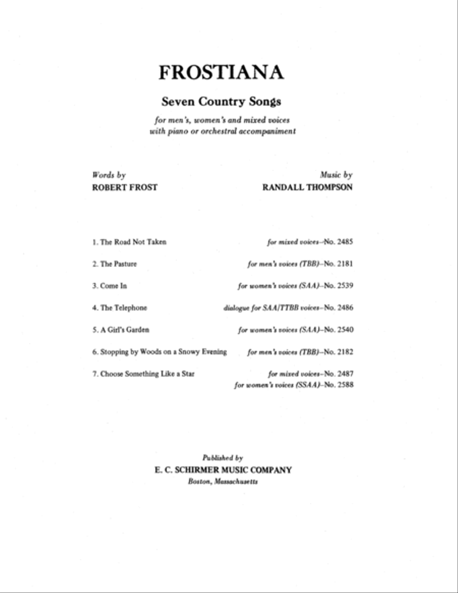 A Girl's Garden Women's Choir scores gallery preview page 2
