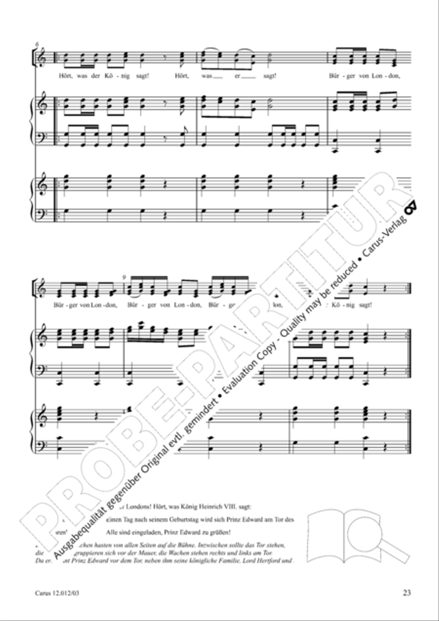London Dreams 3-Part scores gallery preview page 24
