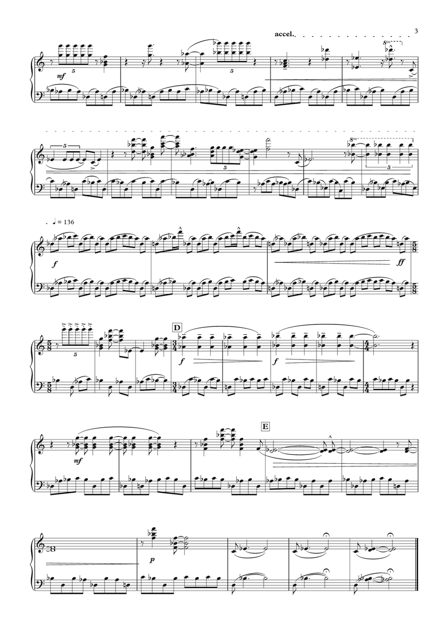 Three Etudes for Piano Three Etudes for Piano Piano Method scores gallery preview page 3