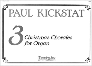 Book cover for Three Christmas Chorales for Organ