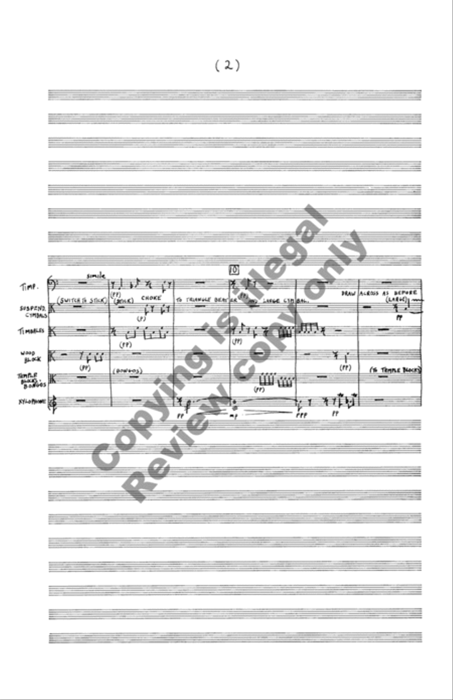 Tenso Full Orchestra scores gallery preview page 4