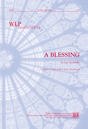 Book cover for A Blessing