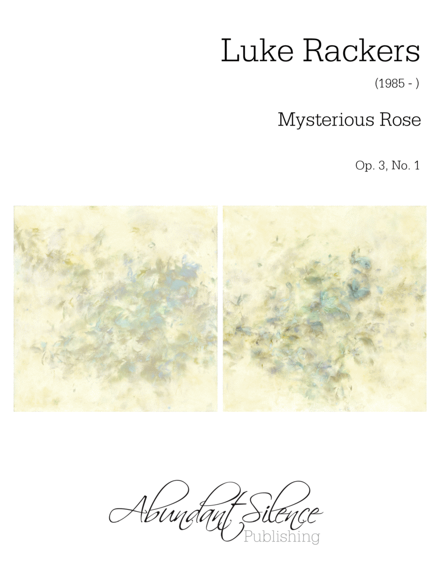 Mysterious Rose Piano Solo scores gallery preview page 1
