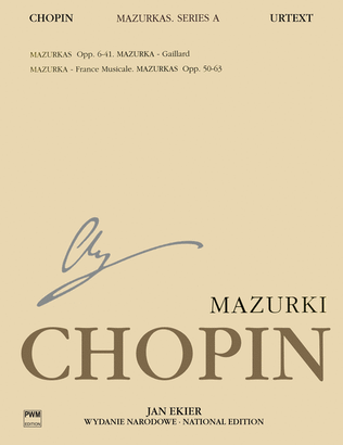 Book cover for National Edition Series A Volume 4: Mazurkas