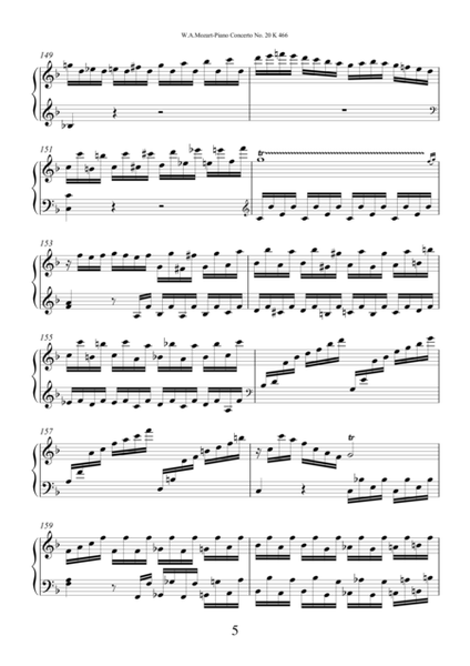 Piano Concerto No. 20 in D minor - Wolfgang Amadeus Mozart