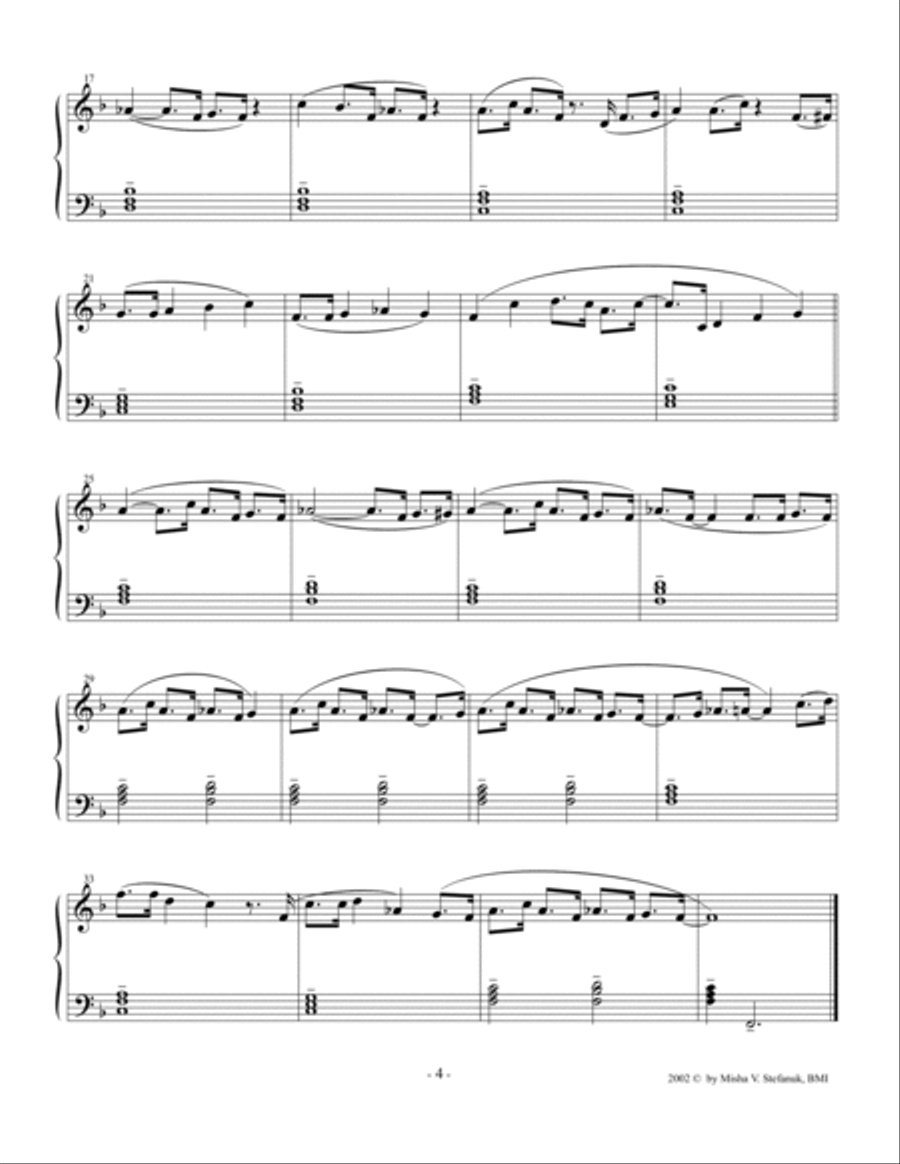 Jazz Time, 15 Pieces for Piano, easy-intermediate to advanced Easy Piano scores gallery preview page 5