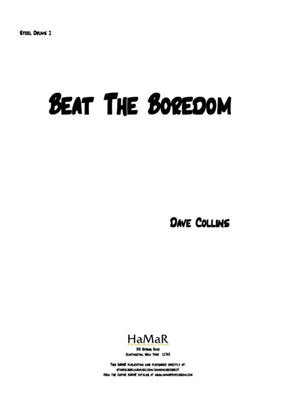 Beat The Boredom Beat The Boredom Percussion scores gallery preview page 1