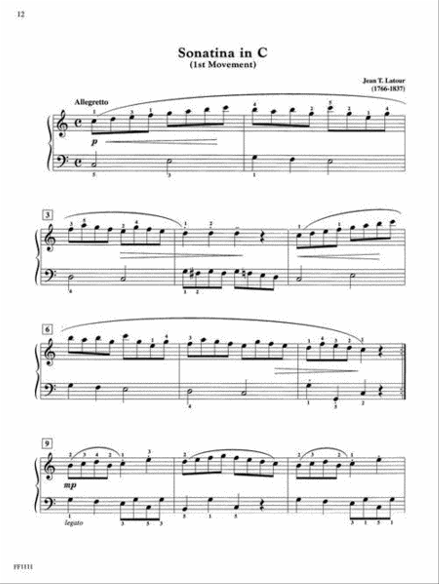 Piano Sonatinas – Book Two Piano Method scores gallery preview page 4