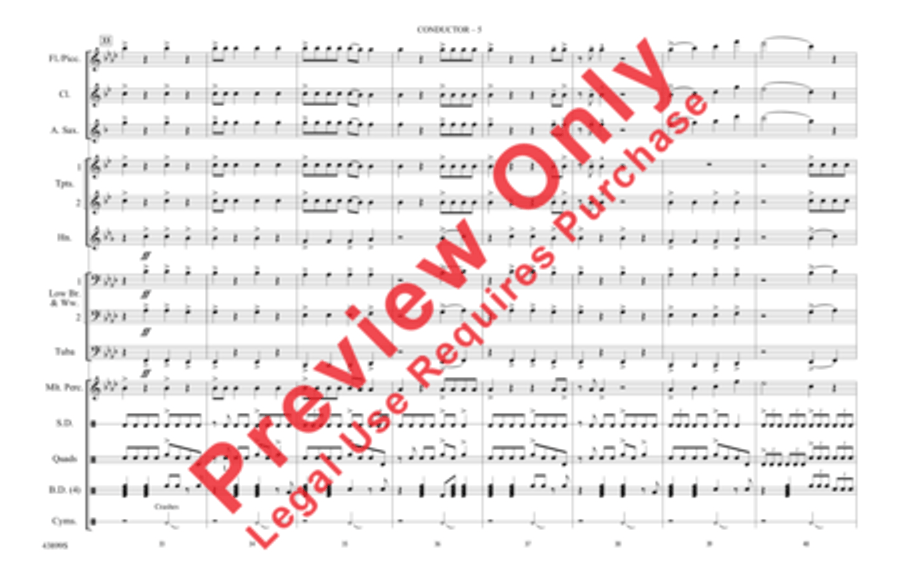 This Is How We Do Marching Band scores gallery preview page 6