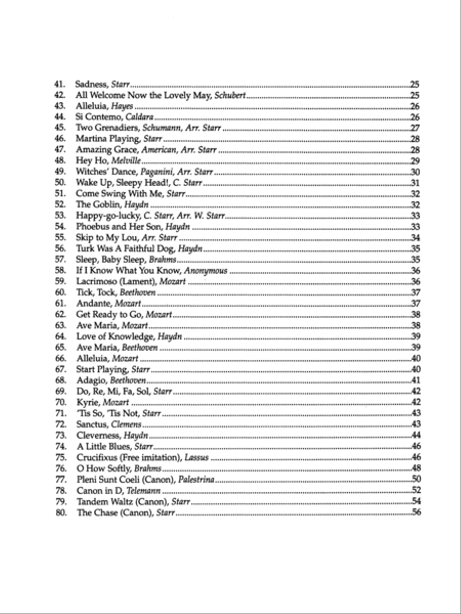 Rounds and Canons for Reading, Recreation and Performance Cello scores gallery preview page 3