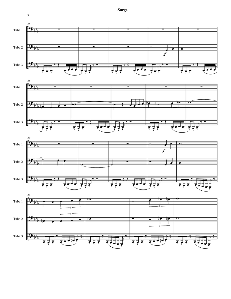 Surge Brass Ensemble scores gallery preview page 2