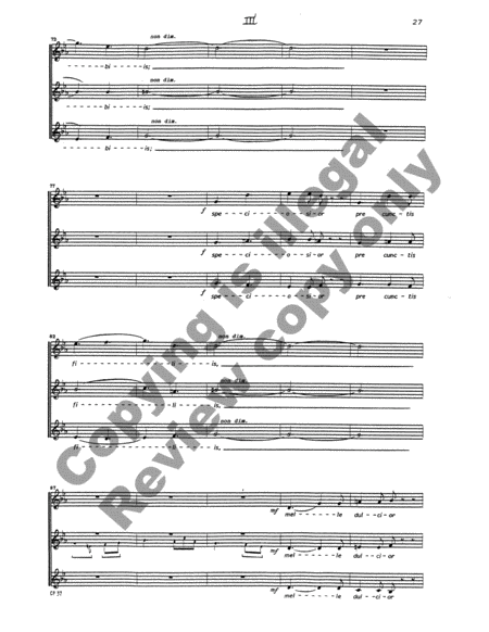 Cantata Rustica (Choral Score)