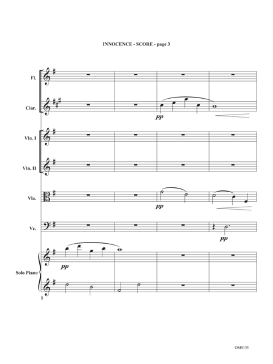Innocence Chamber Orchestra scores gallery preview page 4