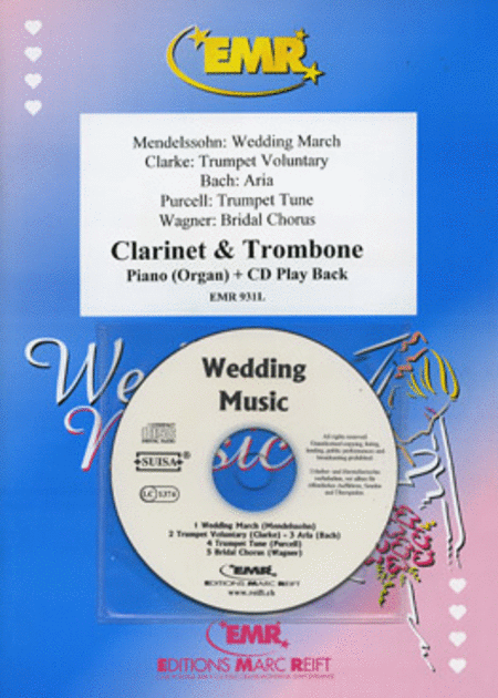 Wedding Music - Clarinet/Trombone Duet (with CD)