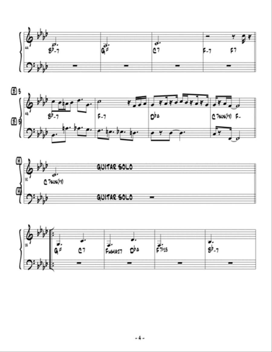 FUEGO Piano scores gallery preview page 4
