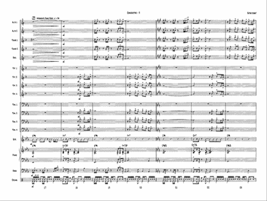 Star Dust: Score Jazz Ensemble scores gallery preview page 5