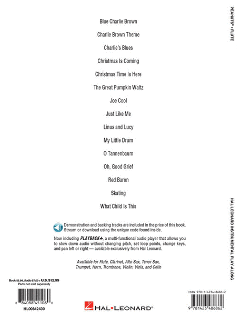Peanuts™ Flute Solo scores gallery preview page 6