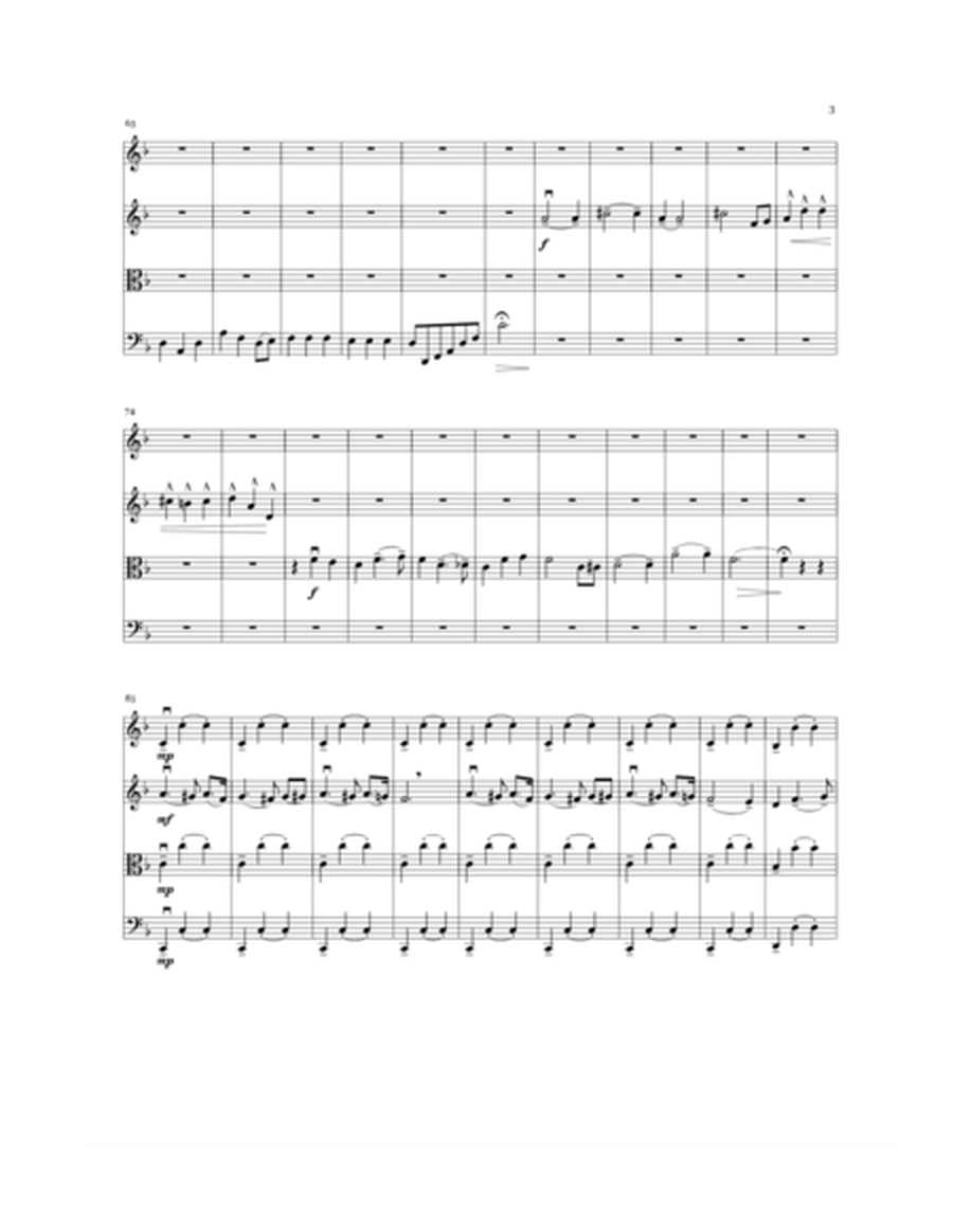 MISSOURI WALTZ (String Quartet Arrangement)