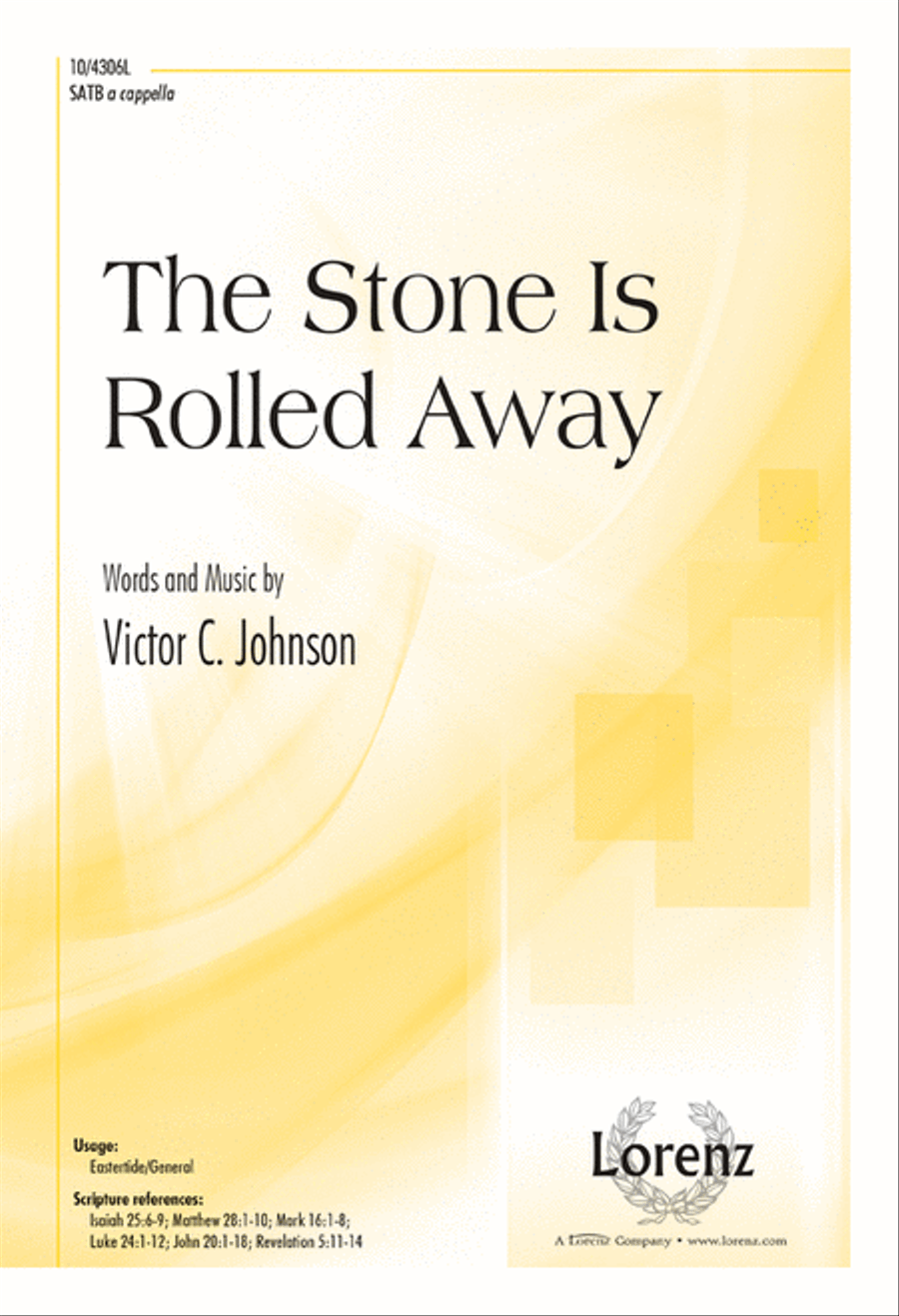 The Stone Is Rolled Away The Stone Is Rolled Away 4-Part scores gallery preview page 1