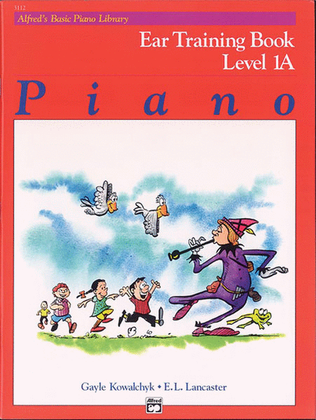 Book cover for Alfred's Basic Piano Course Ear Training, Level 1A