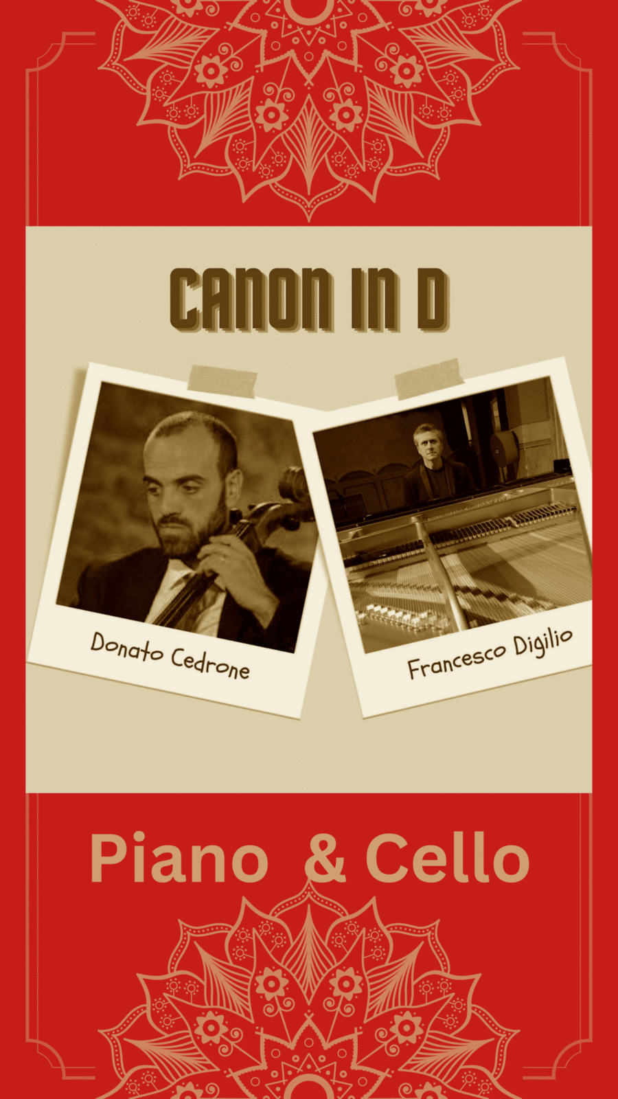 Canon in D Canon in D String Duet scores gallery preview page 1