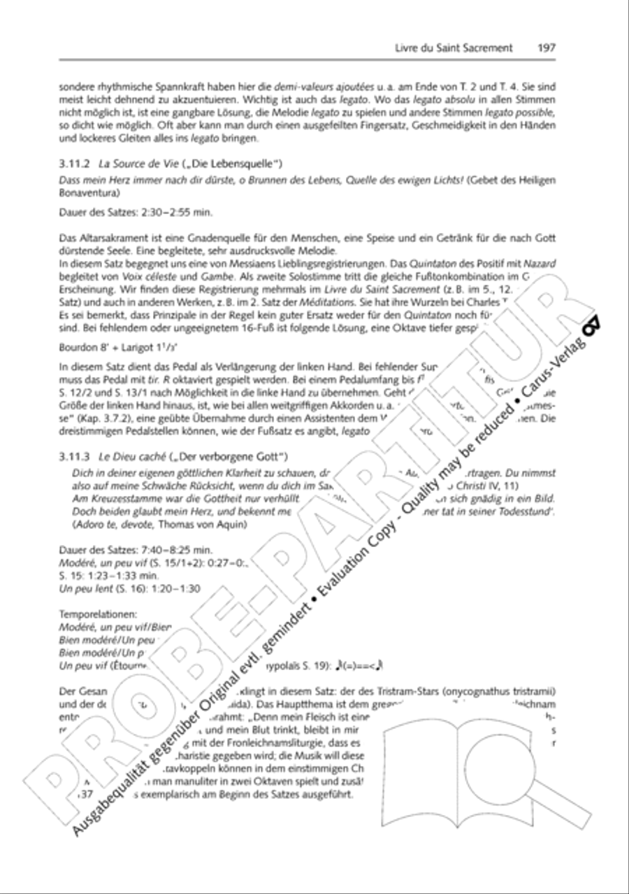 Orgelschule zur historischen Auffuhrungspraxis Organ Solo scores gallery preview page 198