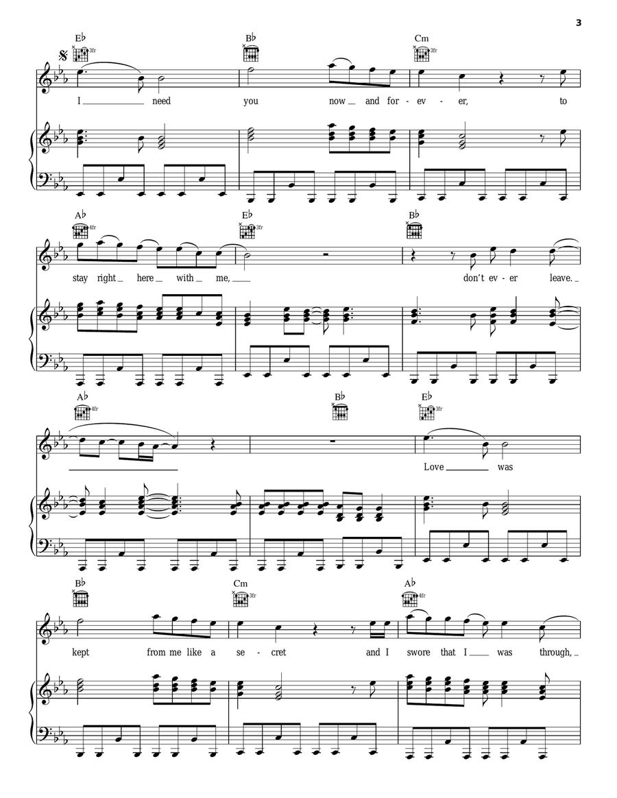 Until You Acoustic Guitar scores gallery preview page 3