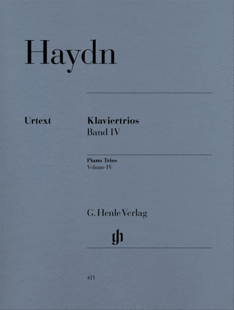 Book cover for Piano Trios – Volume IV