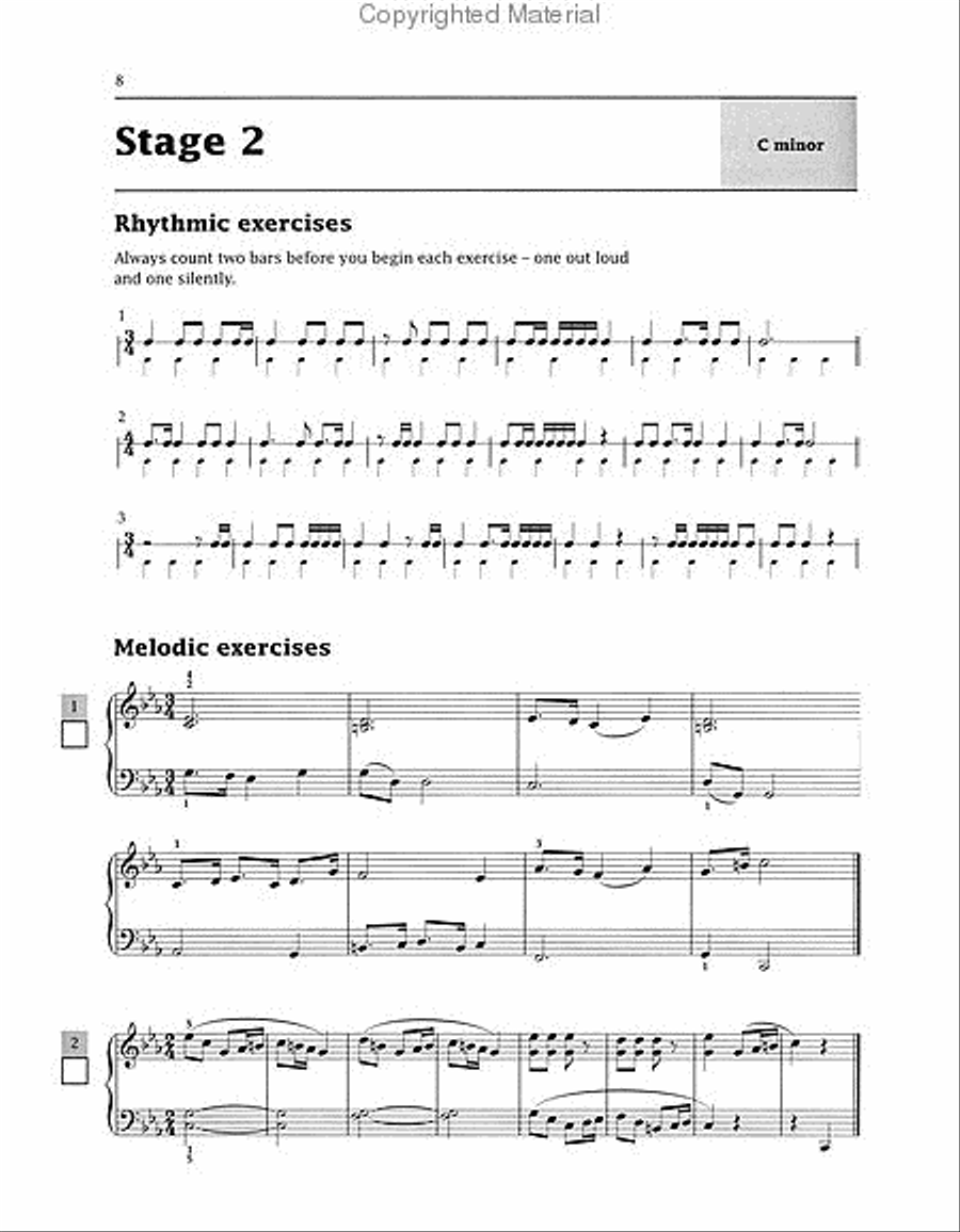 Improve Your Sight-reading! Piano, Level 5 Piano Method scores gallery preview page 3