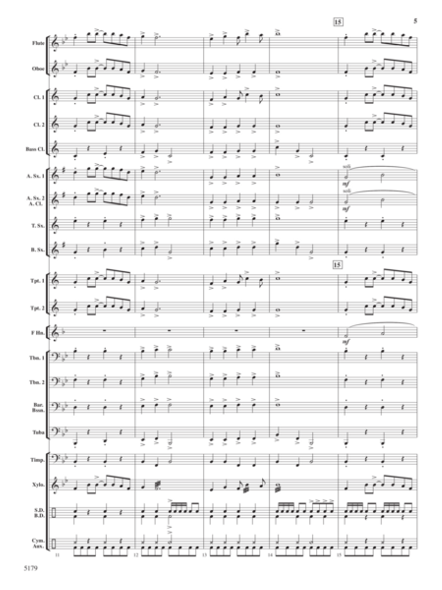 American Journey Concert Band scores gallery preview page 4