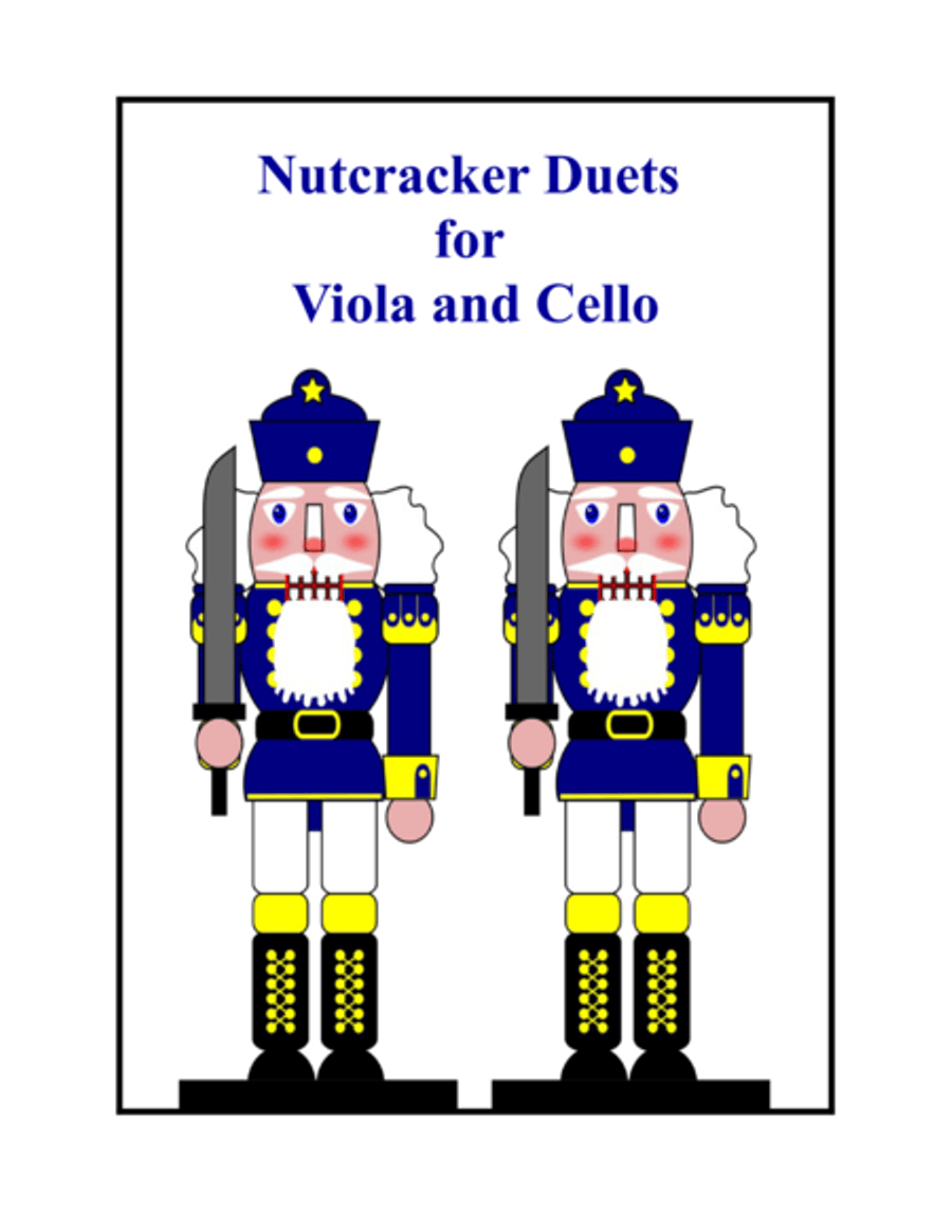 Nutcracker Duets for Viola and Cello String Duet scores gallery preview page 1
