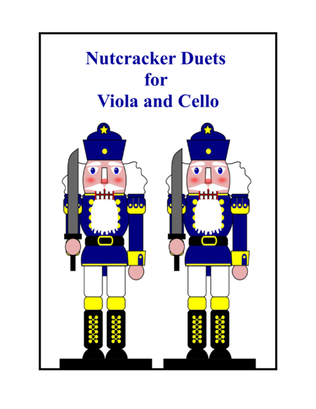 Book cover for Nutcracker Duets for Viola and Cello