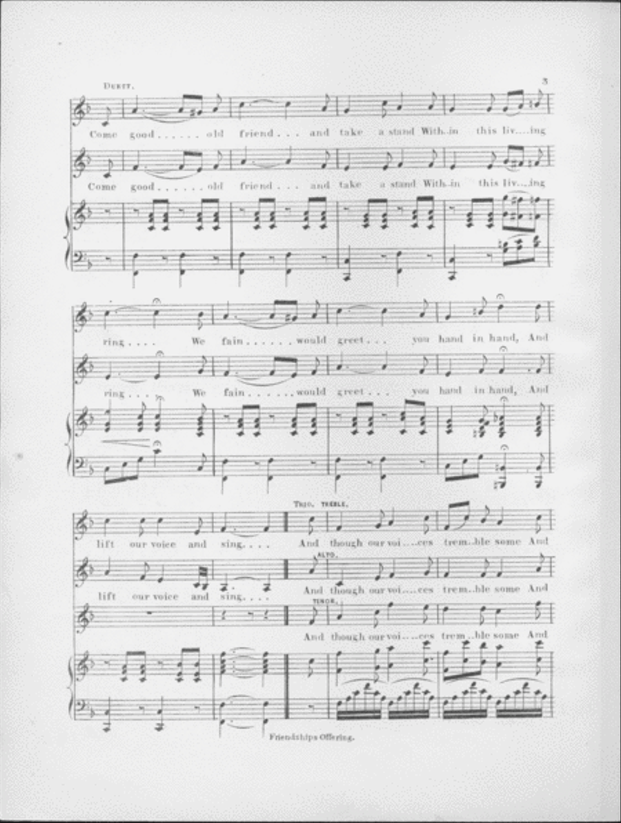 Friendships Offering Voice scores gallery preview page 3