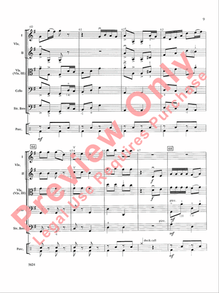 Fiddler's Stew String Orchestra scores gallery preview page 10