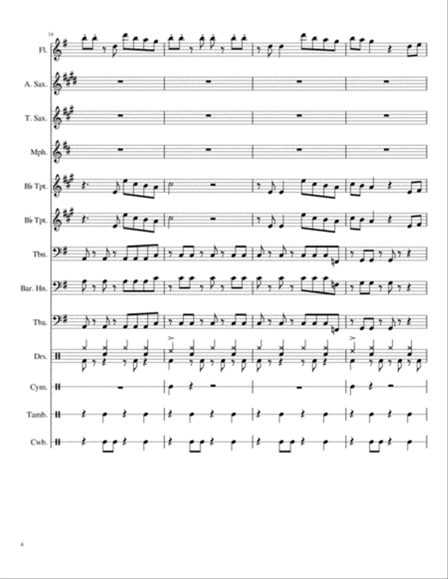 Shake It Off Shake It Off Large Ensemble scores gallery preview page 4