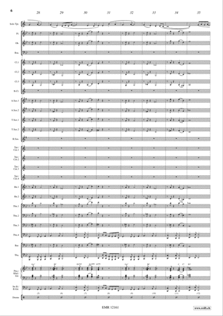 Funkytrumpet Funkytrumpet Concert Band scores gallery preview page 6