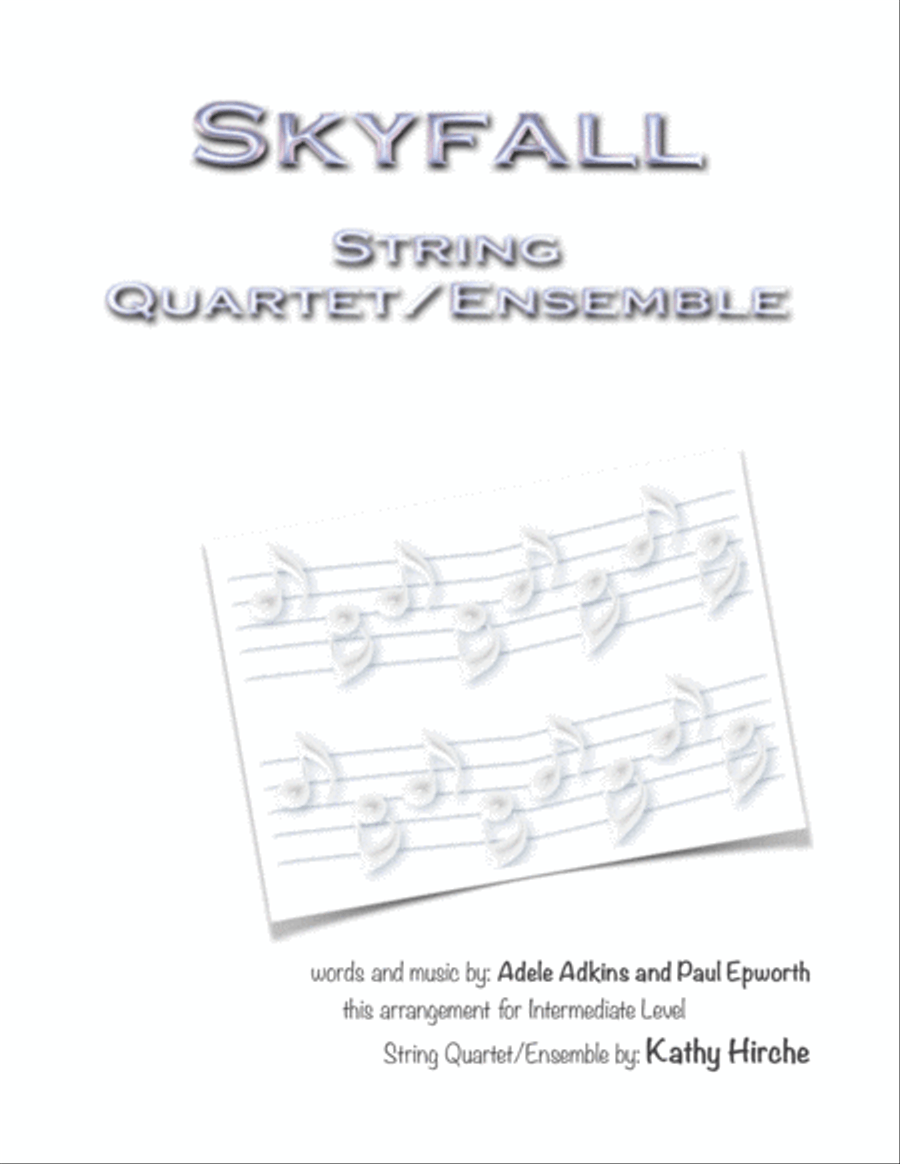 Skyfall String Orchestra scores gallery preview page 1