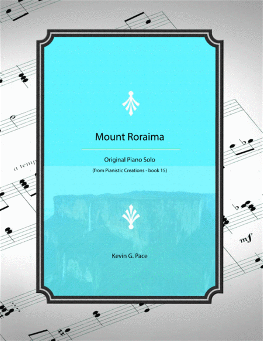 Mount Roraima - original piano solo Piano Solo scores gallery preview page 1