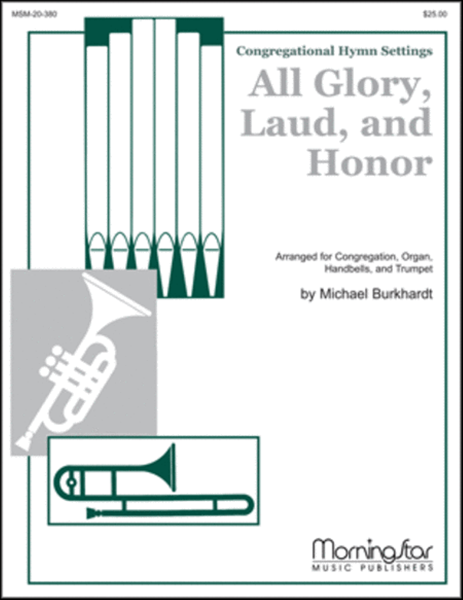 All Glory, Laud, and Honor Choir scores gallery preview page 1