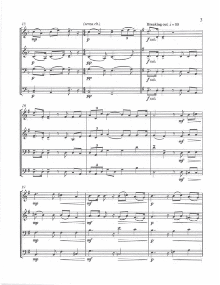 Calling for Harmony Brass Ensemble scores gallery preview page 5