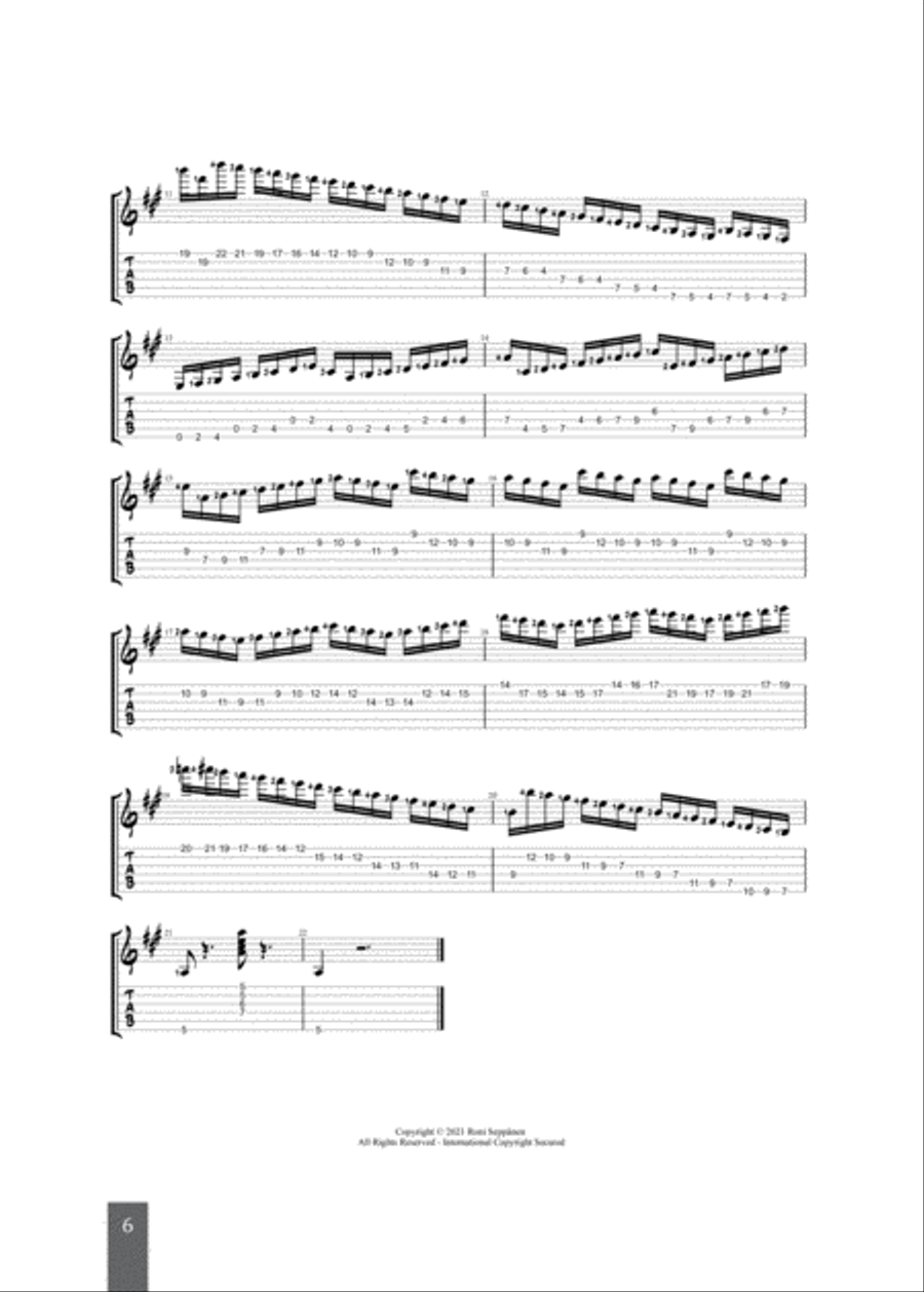 Classical Showstoppers for Electric Guitar
