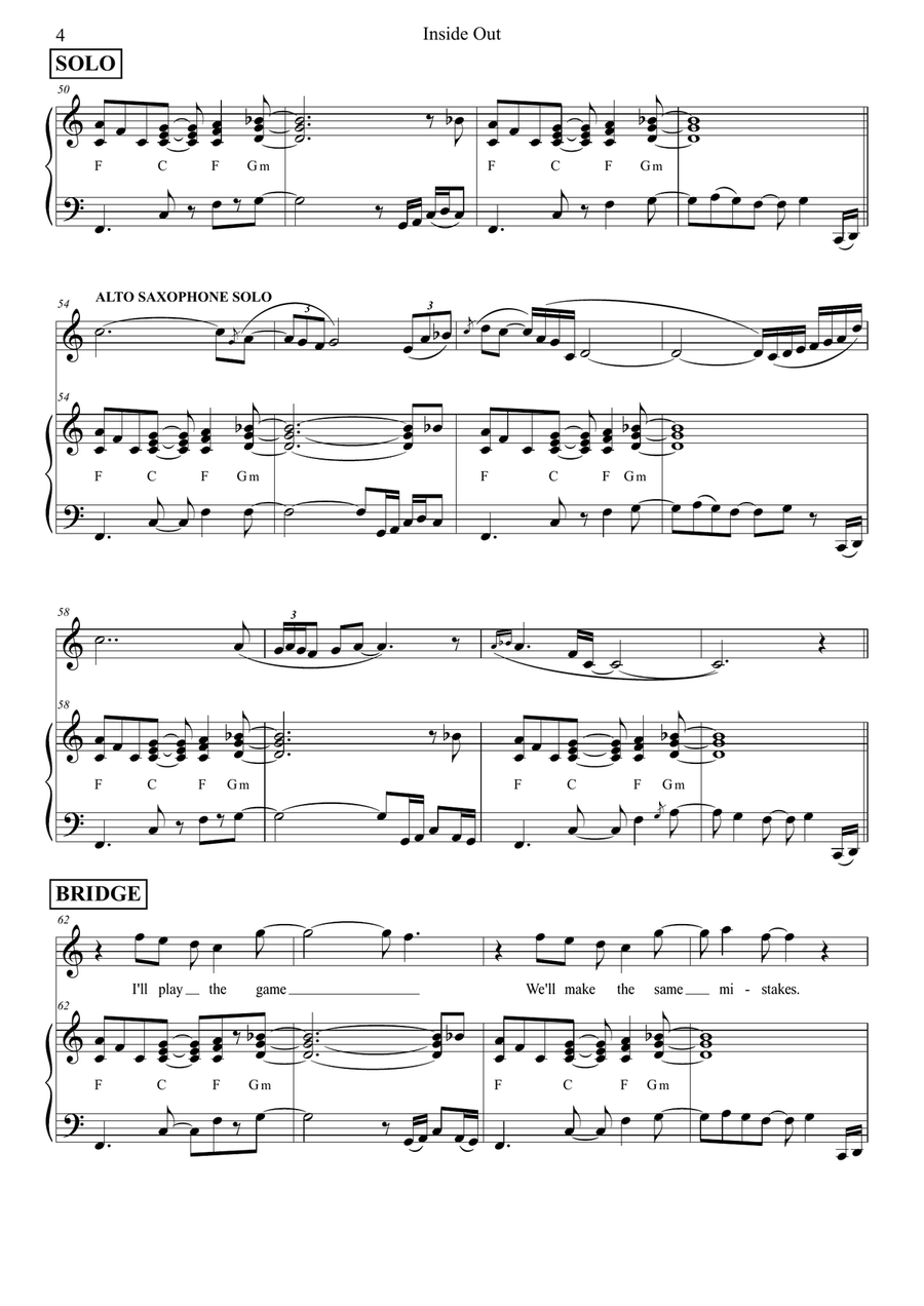 Inside Out Tenor Voice scores gallery preview page 4