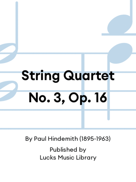 String Quartet No. 3, Op. 16