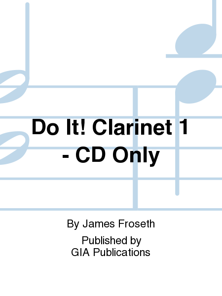Do It! Play Clarinet - CD 1 only